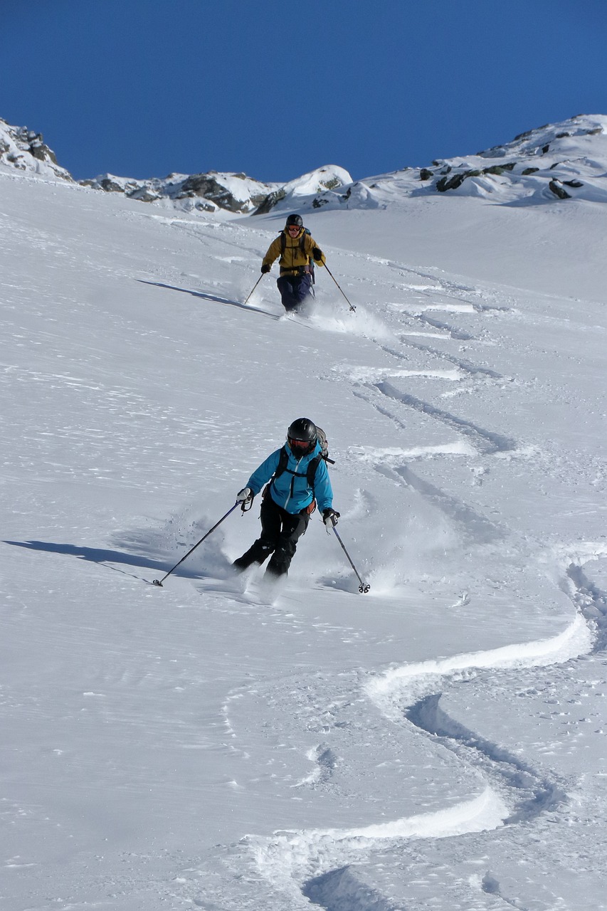 ski, snow, winter, deep snow, departure, nature, backcountry skiiing, ski, ski, ski, ski, ski