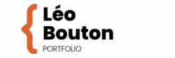 logo porfolio léo bouton