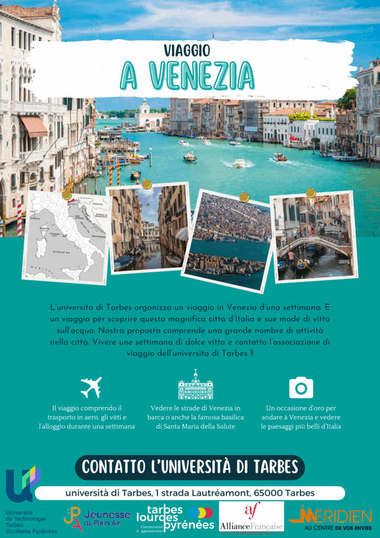 Flyers Voyage a Venezia