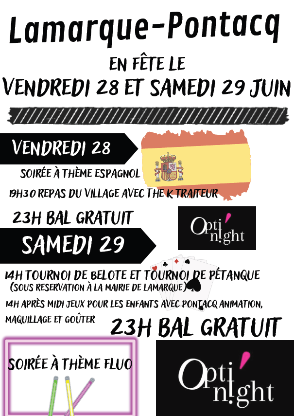 affiche lamarque 2024