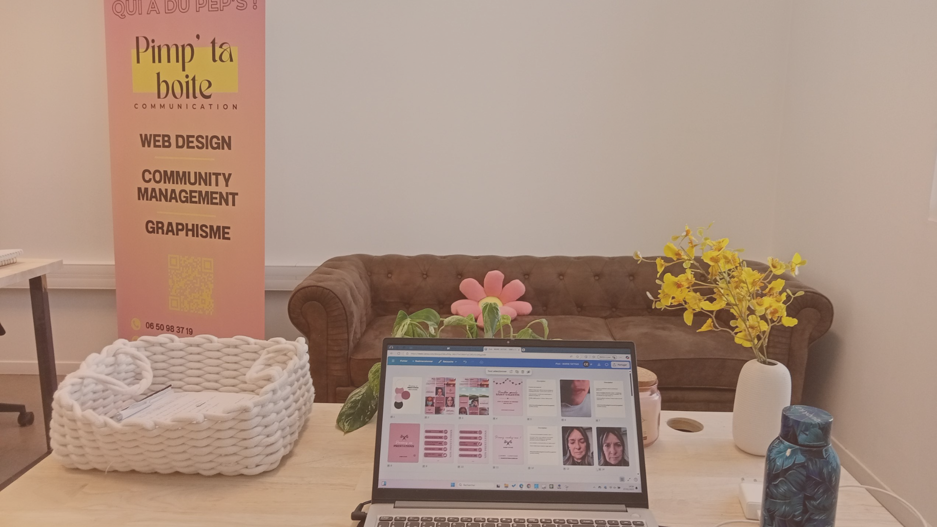 Communication – Réseaux sociaux, Graphisme et Web design