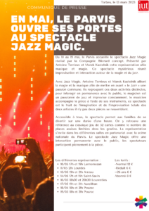 Article de presse JAZZ MAGIC