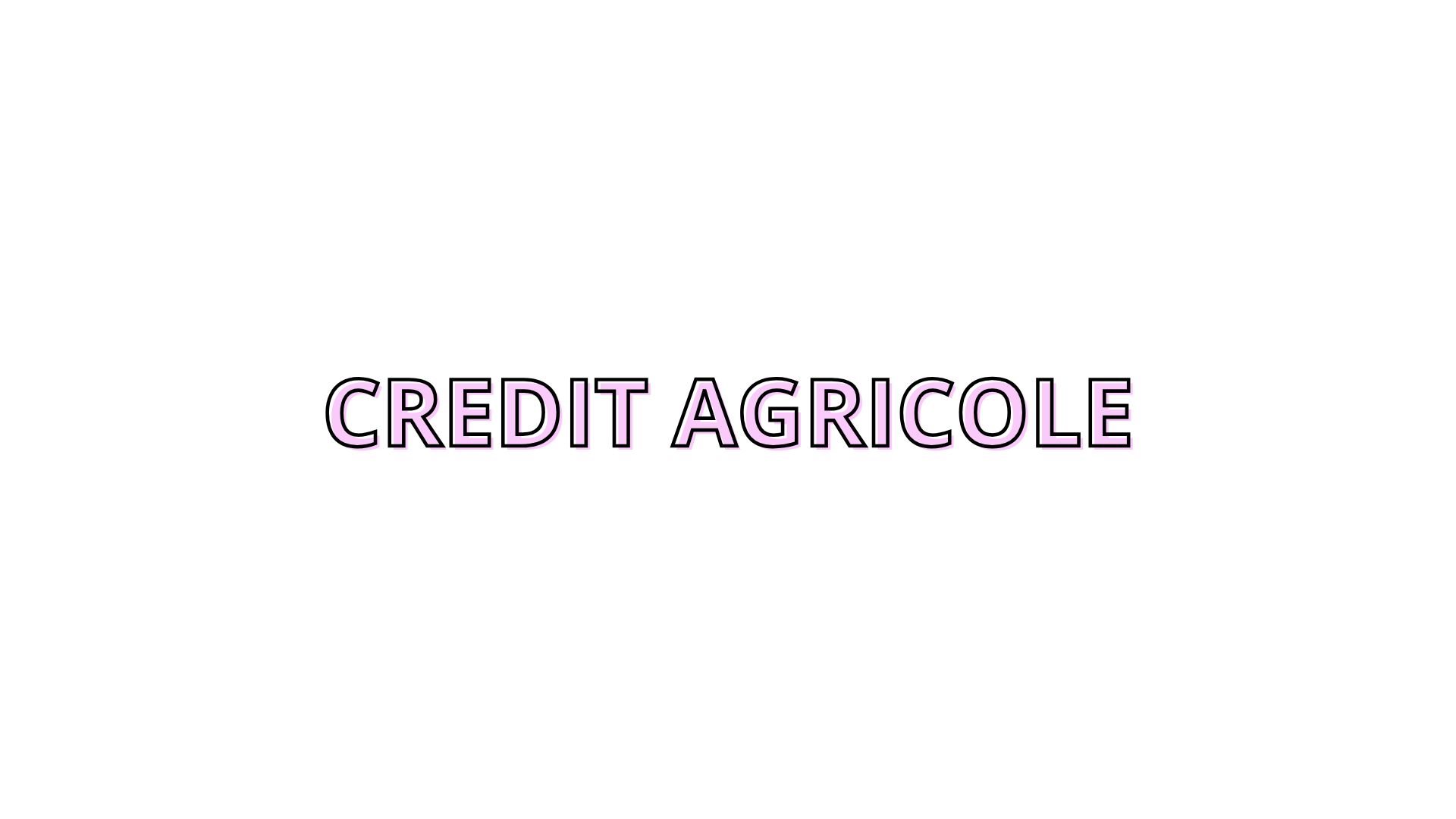 Stage – Crédit Agricole