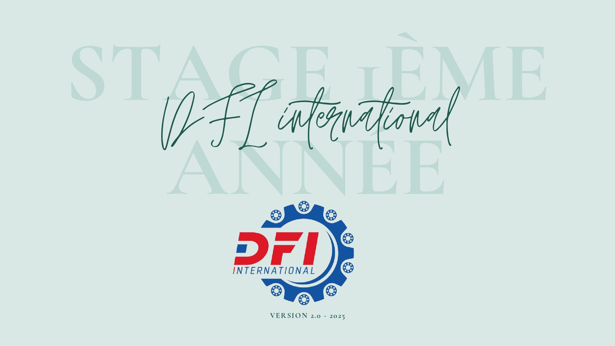 Stage 1er Année