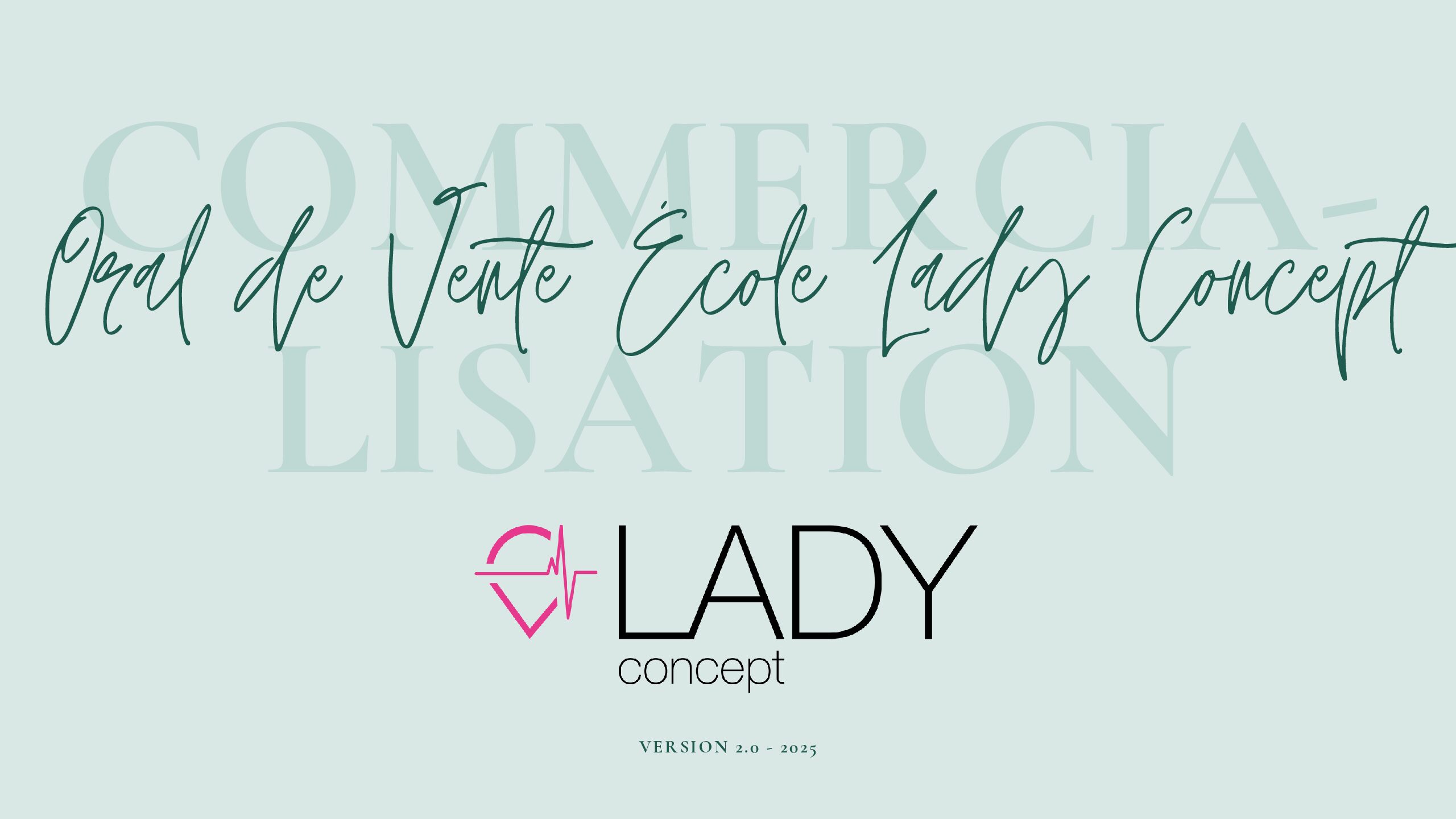 Commercialisation Oral de Vente