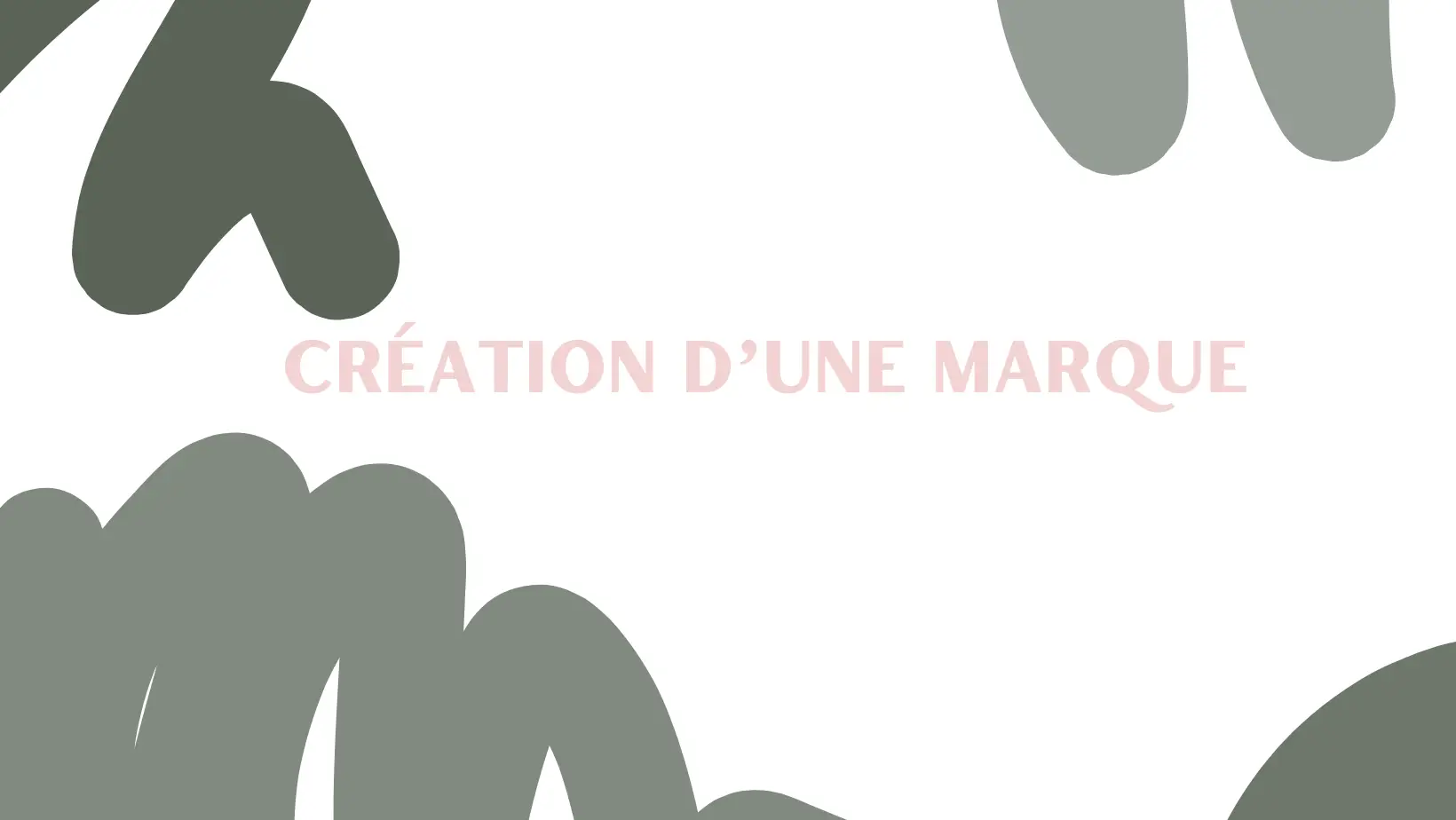 CREATION D’UNE MARQUE