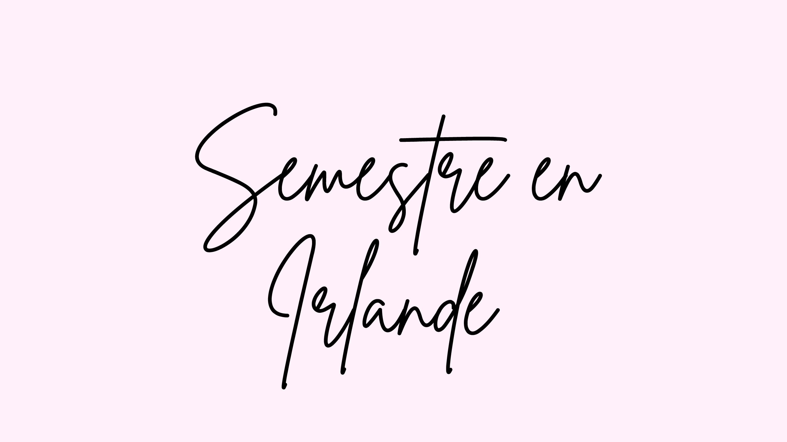 Semestre en Irlande